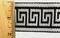 1-3/4" Greek Key Jacquard Woven Ribbon Trim - 6 Continuous Yards - Many Colors!